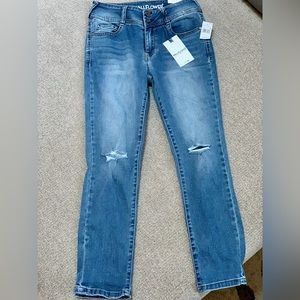 Wallflower | “Ultra Crop” | Distressed Jeans